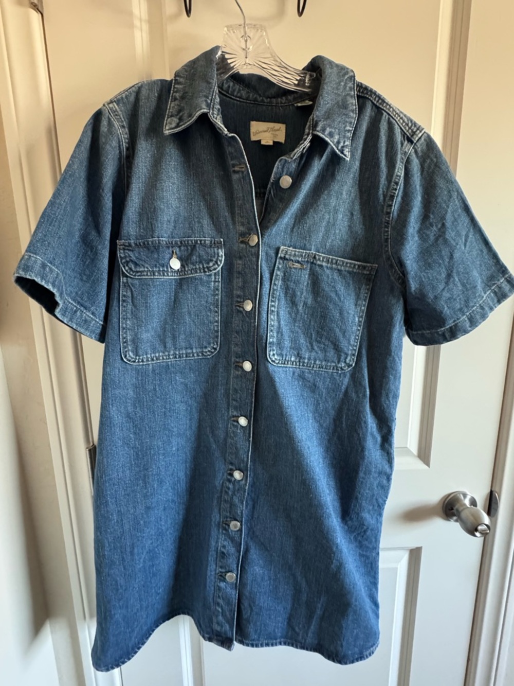 Universal Thread Denim Button-Down Dress